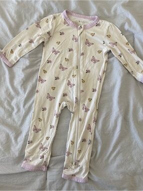Kyte Baby Flutter Zip Romper 3-6 months